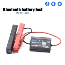 Lancol цифровой Батарея тестер M-10 автомобиля Батарея Мониторы с Bluetooth 12 В автомобильной начать Батарея анализатор с телефоном Дисплей