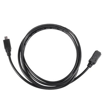 

1.5m Mini USB B 5pin Male To Female Extension Cable Cord Adapter Black