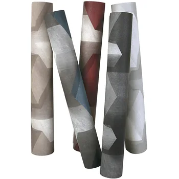 

TV sofa background extended space wall papel de parede5D space stereo diamonds magic cube wallpaper living room dinning room