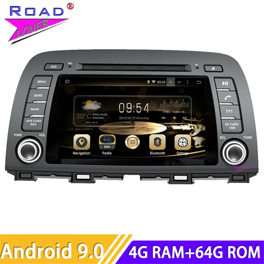 Roadlover Android 8,0 ПК автомобиля DVD автомобильной плеер радио для Mazda CX-5 Mazda 6 2012-стерео gps навигации Magnitol двойной Din
