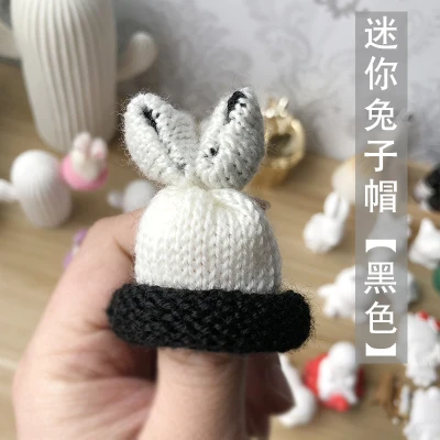 Милый кролик шляпа толстяка шляпа милый кролик Мини свитер DIY аромат гипс, Свеча материал декора - Цвет: N1