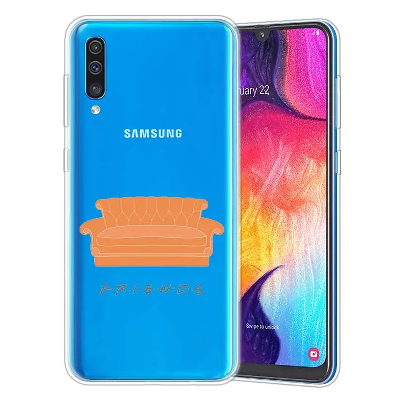 Друзей вместе популярный чехол для samsung Galaxy A50 A20 e A70 A80 A60 A40 A30 A10 s A9 A7 A8 A6 плюс силиконовый мешок чехол для телефона
