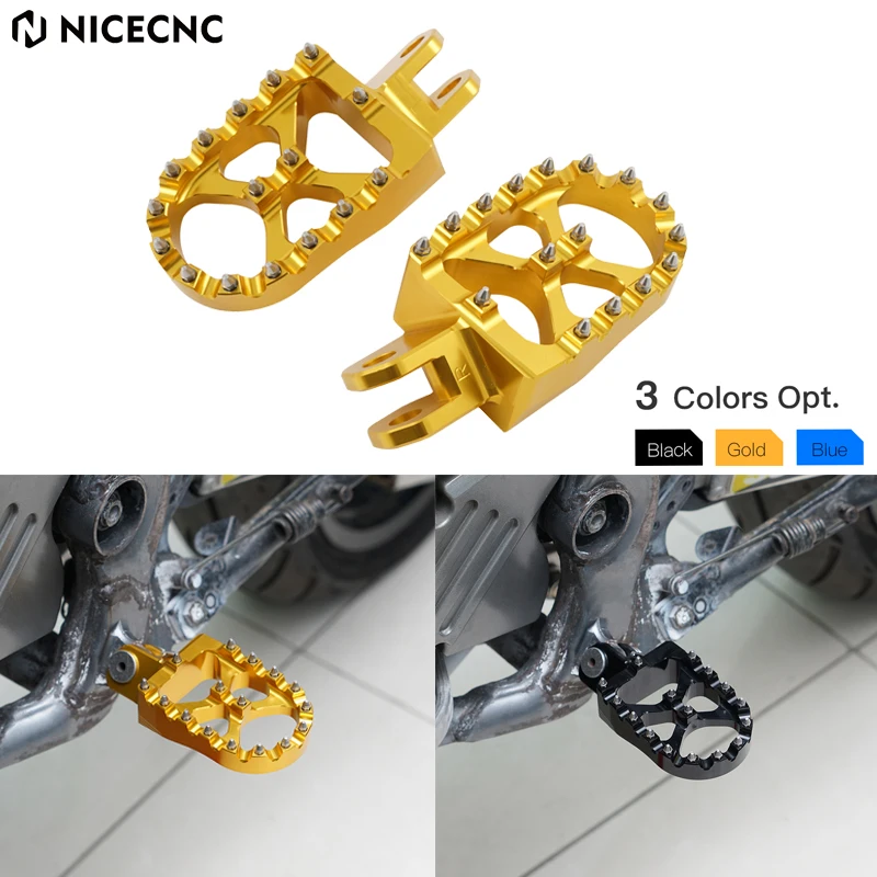 NICECNC Foot Pegs FootRest Footpegs Rests Pedals For Suzuki DRZ400S