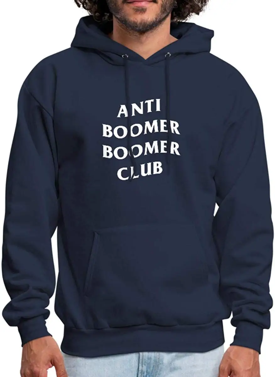TSDFC Anti Boomer Club Мужская толстовка унисекс для мужчин wo мужская Толстовка
