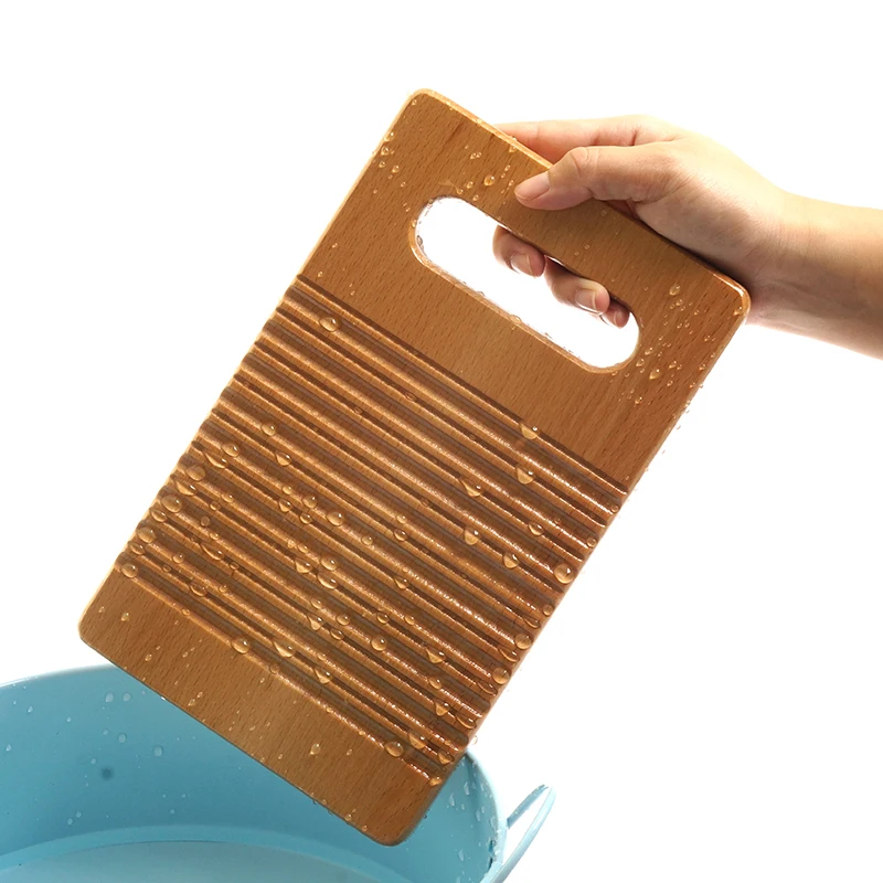 Montessori Practical Materials Small Wooden Washboard for Kids Children Utensils for Washing Cloth Working Early Education Toy afbeelding