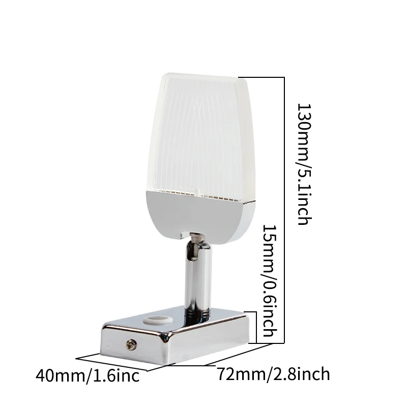 TYTXRV RV Caravan 12V/24V Interior Reading Lamp Reading Led Lights Warm Color