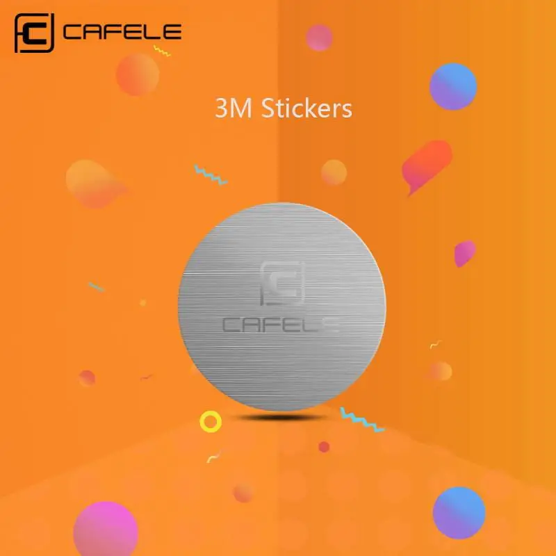 

CAFELE 3M Sticker Mental Plate ( Iron Sheet ) for Magnetic Holder for Mount Mobile Phone Magnet Stand Universal Sheet Disk