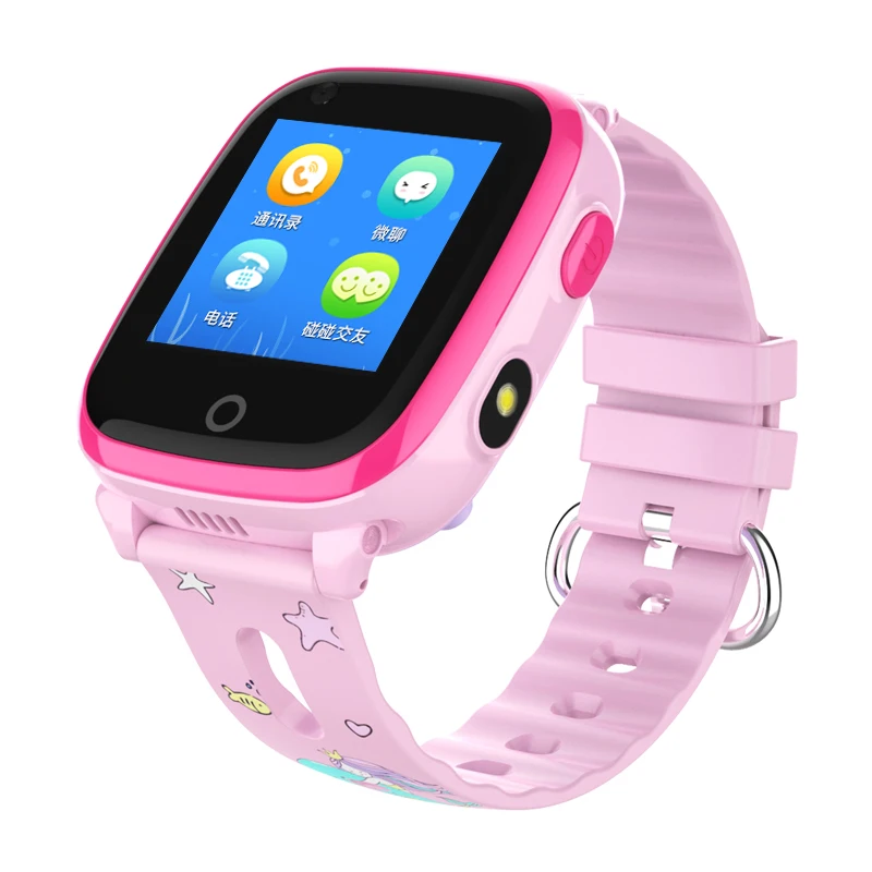  IP67 Waterproof Smart 4G Remote Camera GPS WI-FI Kids Children Students Wristwatch SOS Video Call M