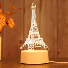 LBAH 3D креативная Светодиодная лампа 3D светодиодный оригинальная Ночная подсветка Иллюзия Ночная лампа 3D иллюзия Настольная лампа для дома декоративная
