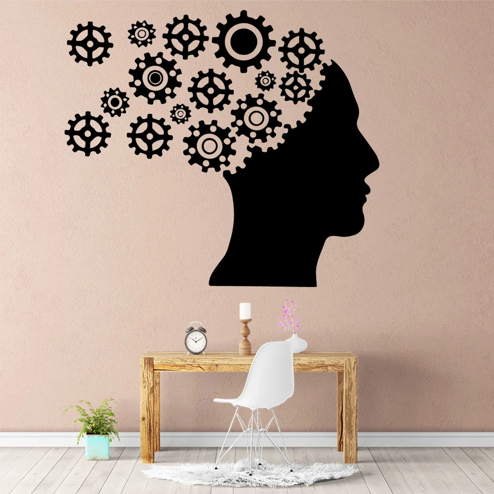 

NEW brain Home Decor Vinyl Wall Stickers For Kids Room Living Room Home Decor Home Party Decor Wallpaper