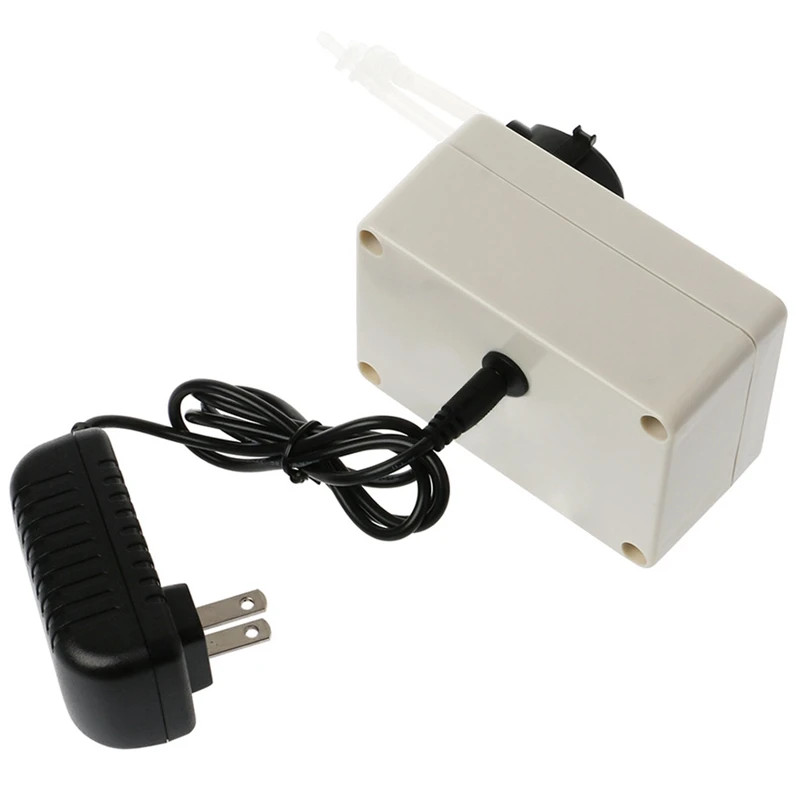 DC 12V Dosing Pump Speed Adjustable Peristaltic Pump For Aquarium Lab Water Dosing Pump US Plug