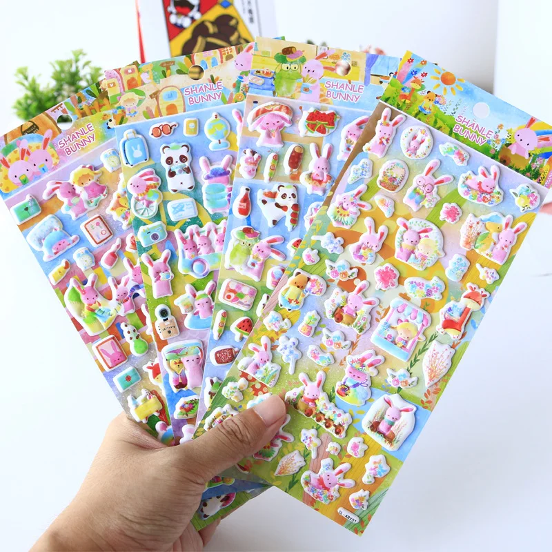 

Cartoon 1pcs/1lot Rabbit diary deco Planner Stickers/note sticker/message sticker/Decoration Label/wholesale