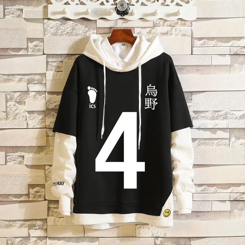 Haikyuu Cosplay Hoodies Karasuno Volleyball Club Costume Sweatshirt Adult Unisex Hooded Sweater Spring and Autumn0 (5)