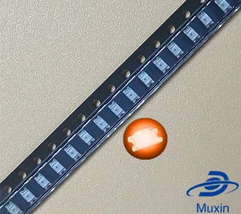 

1000pcs Orange/Amber 1206 SMD SMT Super bright LED lamp light High Quality New 600-610nm 200-300mcd 2.0-2.6v smd 1206 led diodes