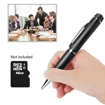 

Mini Camera Full Hd 1080p Secret Camera Wearable Small Pen Camera Mini Dvr Digital Mini Dv Camera Espia Support Card