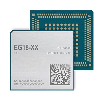 

EG18 EG18-EA EG18EAPA-512-SGAS LTE-A Cat18 module LGA package DL 5xcarrier aggregation 256QAM 4x4 MIMO