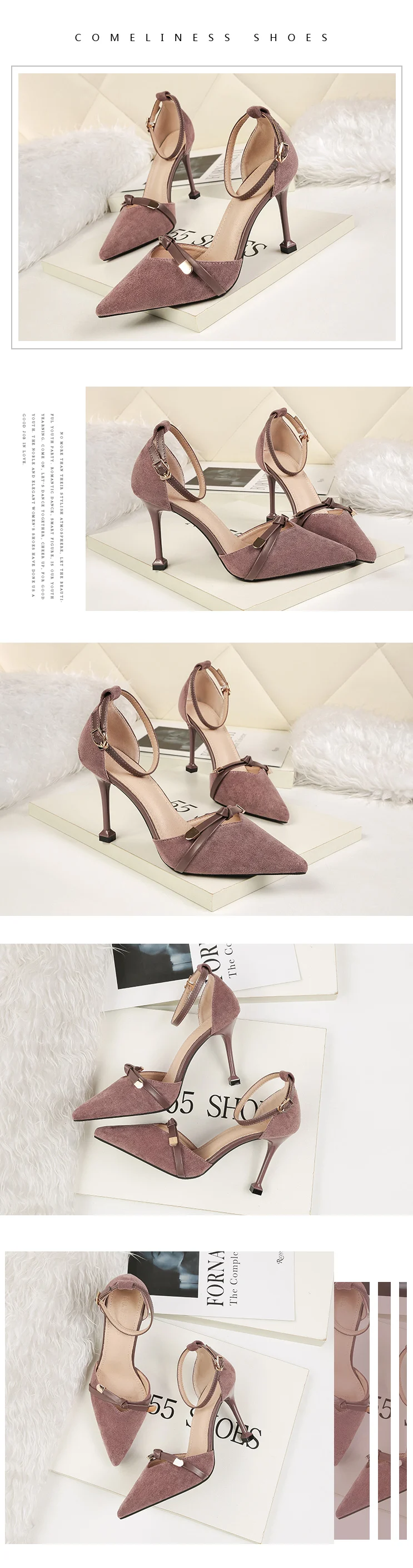 Sandali con tacco; на шпильке; Обувь на высоком каблуке пикантные красные женские сандалии в деловом стиле; sandalias de verano mujer пряжка с постепенным увеличением № 55 обувь