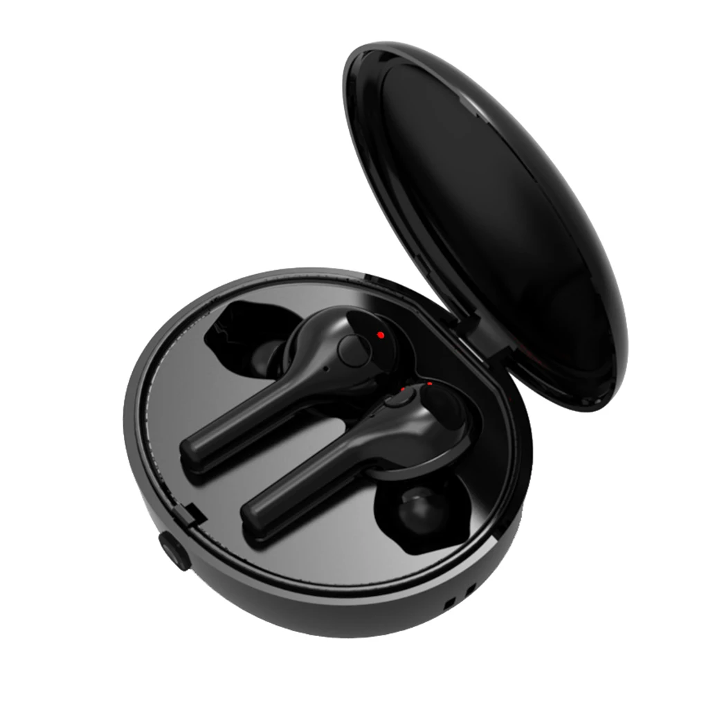 About the picture Мини Спортивные Bluetooth 5,0 наушники беспроводные стерео наушники водонепроницаемый микрофон наушники-вкладыши гарнитура зарядная коробка - Цвет: About the picture
