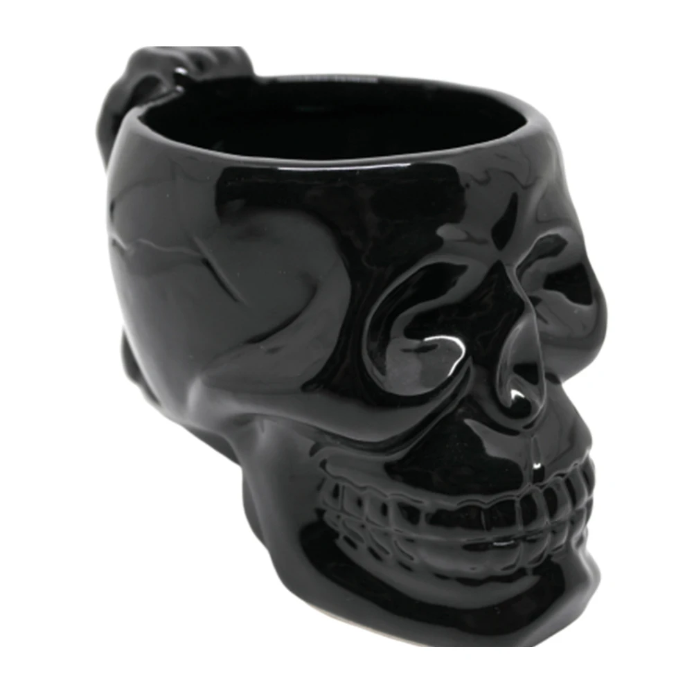 

1pc Mug Cup Skull Style Porcelain Creative Funny Gift Tea Cup Ceramic Water Cup For Tea Coffee Drinks