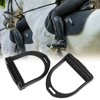 

Quality Aluminum Alloy Flex Aluminum 2PCS Horse Riding Stirrups For Saddle Anti-Skid Horse Pedal Equestrian Safety Equipment