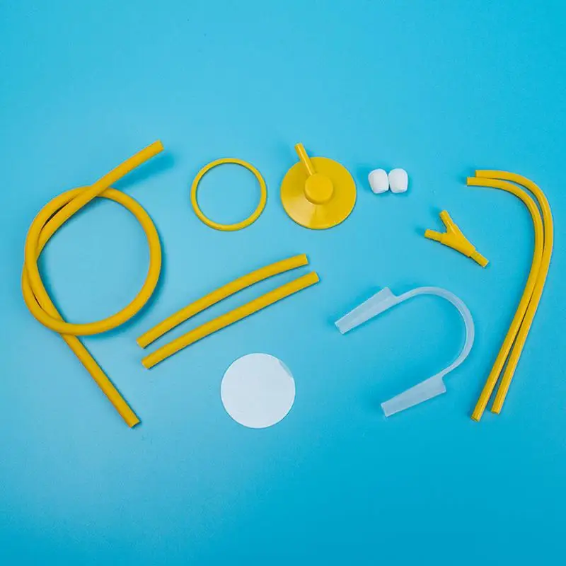 Креативный домашний стетоскоп для детского сада, Детские ролевые игры, игрушки, научный эксперимент, Обучающие игрушки, случайный цвет