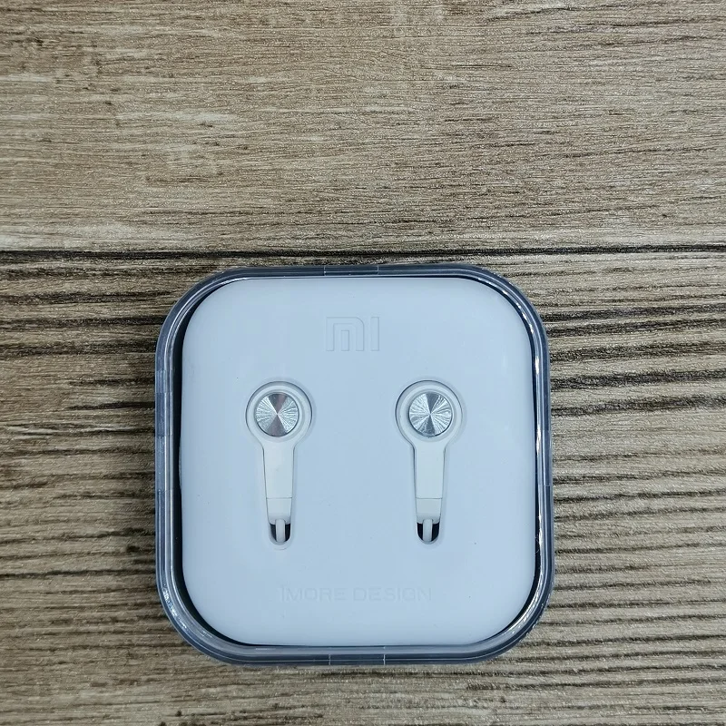 White Поршень xiaomi 3,5 мм разъем молодежный вариант в ухо стерео наушники с mi c для mi Red mi Note 5 4X3X3 S 5P 7 8 pro - Цвет: White