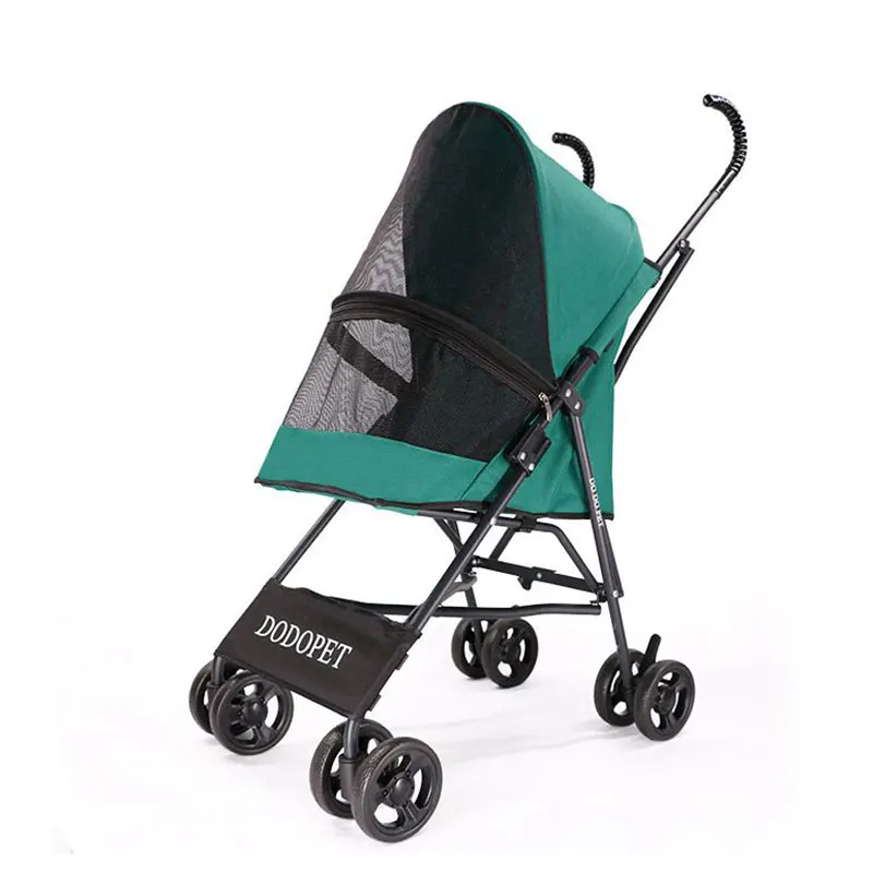 Складная тележка для собак, маленьких питомцев, кошек, собак, четырехколесных автомобилей, на открытом воздухе, товары для домашних животных, тележка