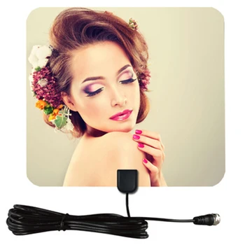 

DVB T2 Indoor 1500 Miles Digital Antena TV Aerial Amplified HDTV Antenna 4K DVB-T2 Freeview isdb-tb Local Channel Broadcast