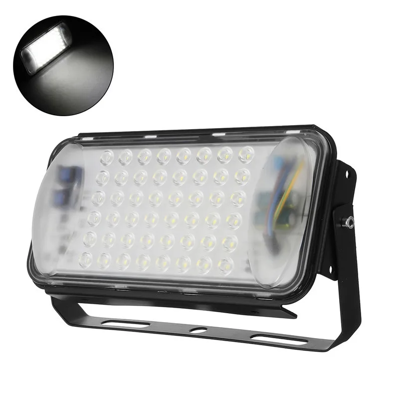48LED потолочные светильник Водонепроницаемый IP67 Точечный светильник отражатель безопасности пейзаж Sopt лампа AC 85-265V для Открытый сад