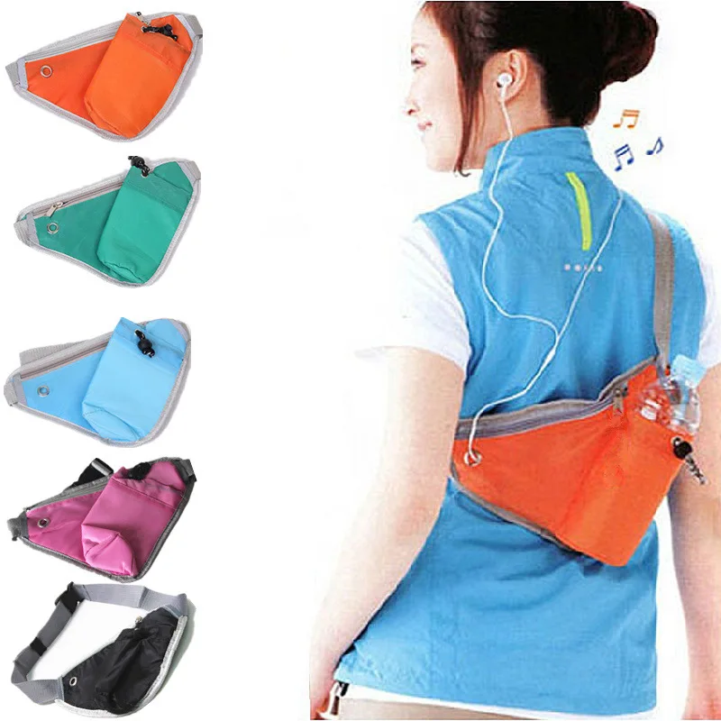 

Outdoor Sport Waist Bag Body Hugging Insulated shui hu bao Multi-functional Triangular Body Hugging Chest Pack