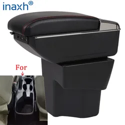 Reposabrazos para KIA Rio 5, caja de almacenamiento de reposabrazos para coche, accesorios interiores, Rio 2014, 2013, 2012, 2015, 2016, 2017, 2018, 2019