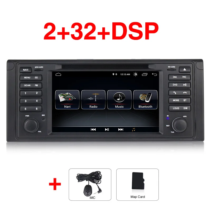 Android 8,0 автомобильный dvd мультимедийный плеер радио аудио для BMW E53 E39 X5 M5 поддержка gps wifi RDS BT DAB OBD DVR Navi - Цвет: Car dvd