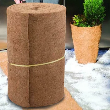 

Decoration Plant Garden Keep Moisture Liner Balcony Roll Flowerpot Basket Coconut Mat Adjustable Insulation Home Ecological