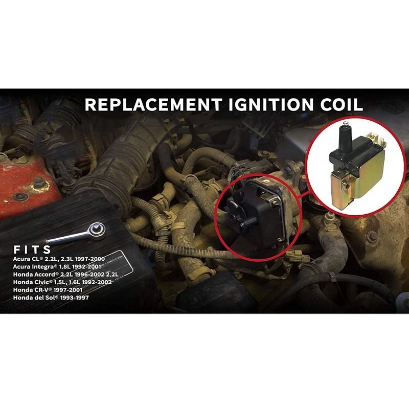 30510-PT2-006 30500-PAA-A01 30510-P73-A01 Lgnition Катушка-заменяет Acura и Honda Civic Accord CRV-1.6L 1.8L 2.2L 2.3L