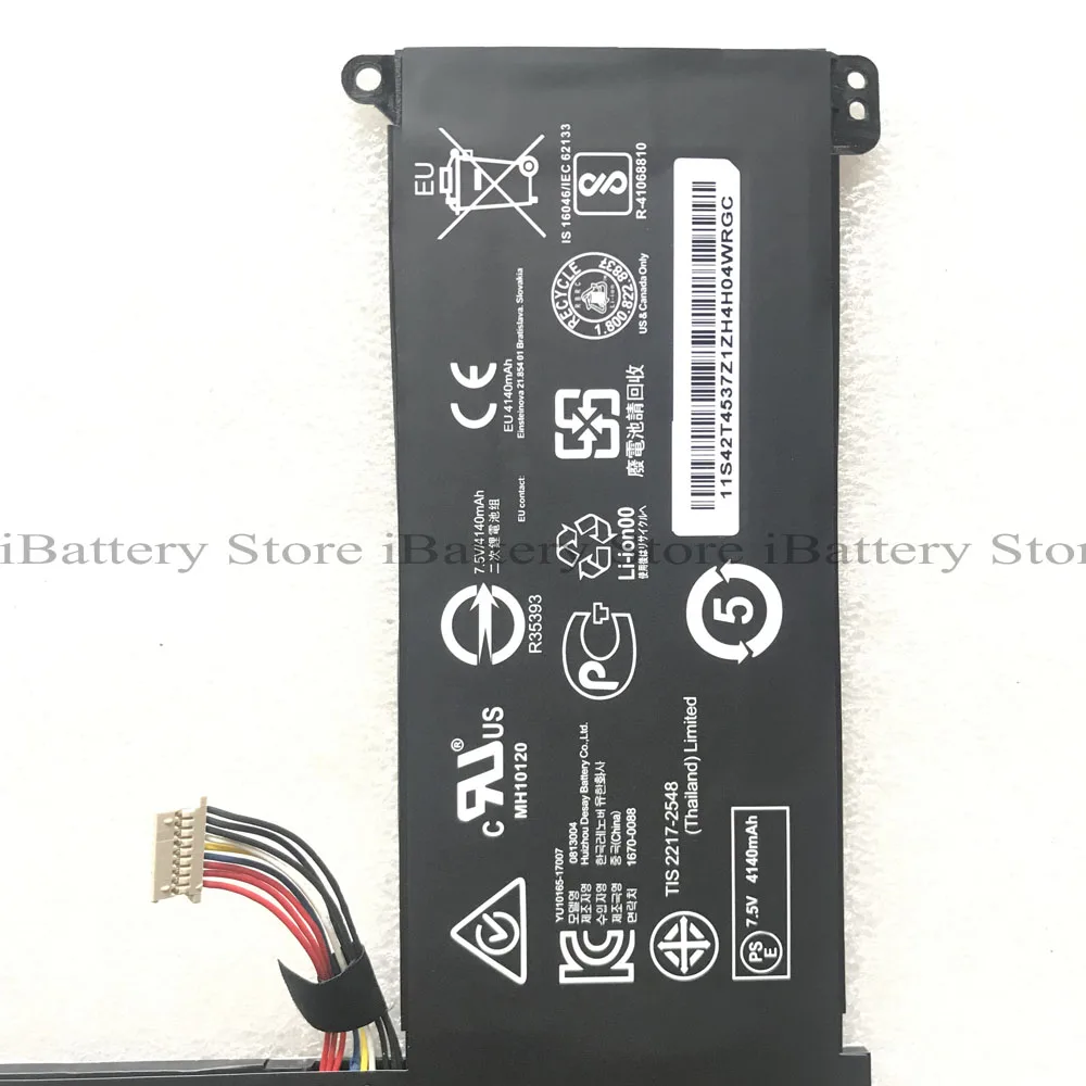 0813004 para Lenovo Bateria Genuína Ideapad 110s-11ibr Série Ne116bw2 5b10m53638 4140 Mah 7.5 v Original Batteria Akku 110 s - Imagem 4
