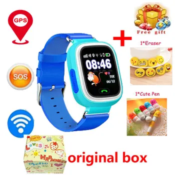 

2020 Children's Smart Watch SOS Phone Watch Smartwatch For Kids With Sim Card Photo Waterproof IP67 Kids Gift For IOS Android