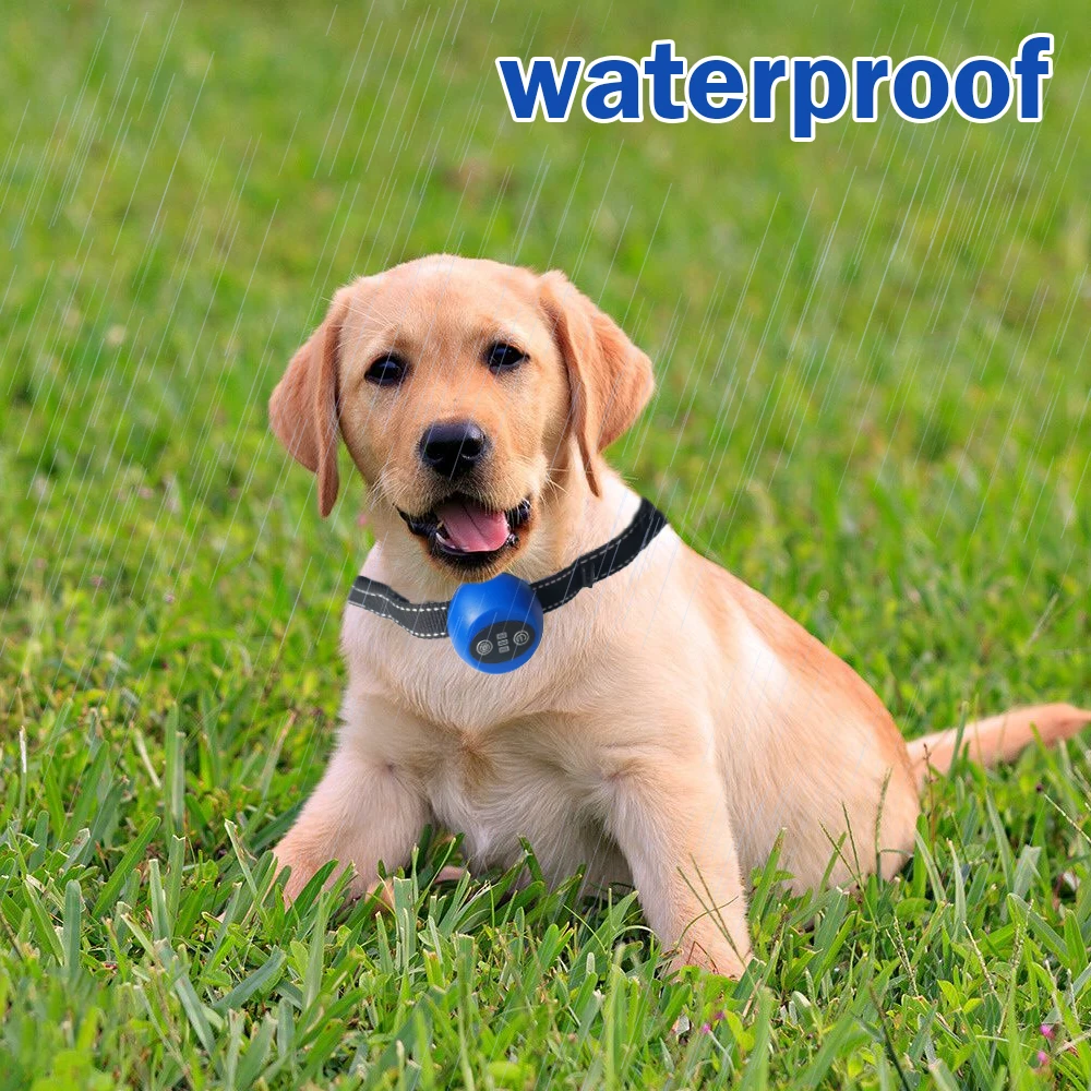 

5 In1 Pet Dog Rechargeable Anti Bark Collar Control Training Waterproof Stop Barking Dog Waterproof Ultrasonic Training Collars
