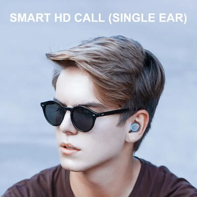 F9 5 Wireless Bluetooth 5 0 In Ear Earphones LED Display Sport Bluetooth Headset