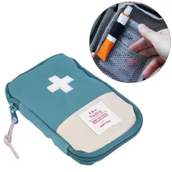Открытый аптечка первой помощи, медицинская сумка для лекарств, лекарств, таблеток, домашний автомобильный набор для выживания, чехол