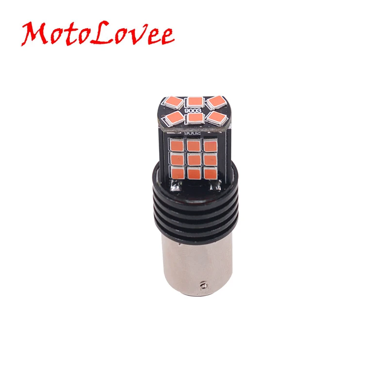 MotoLovee 1 шт. 3,5 Вт мотоциклетные задние лампочки мото светодиодные фонари мотоцикл алюминиевая лампа 12-80 в Тормозная лампа взрывно-мигающий свет