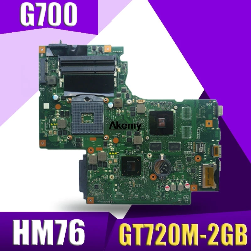 

G700 para Lenovo laptop motherboard mainboard com gt720 BAMBI G700 GPU HM76 11SN0B5M11 11S90003042 original mainboard