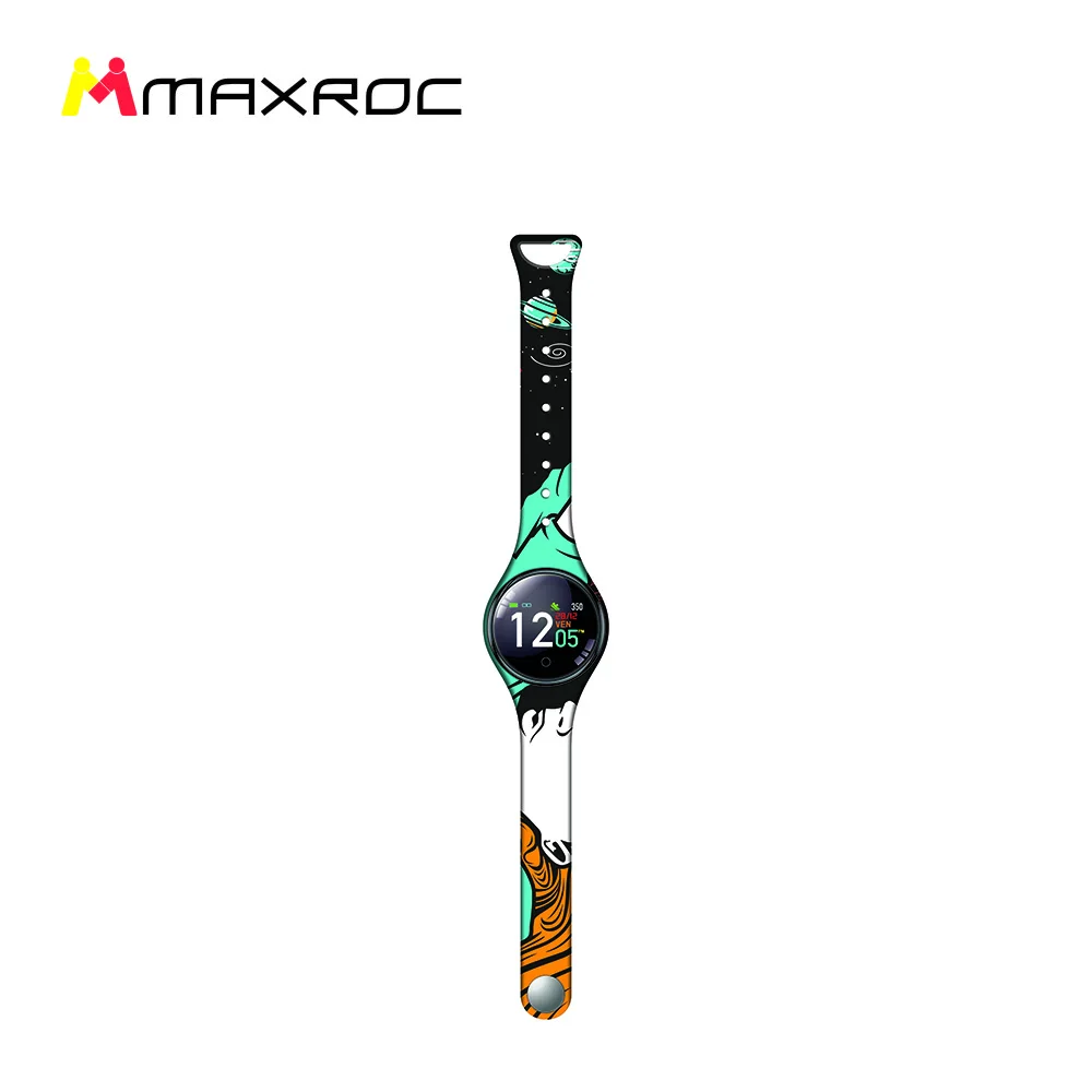 B05 MAXROC 1,3 ''W03C ips умный Браслет мониторинг сна g-сенсор несколько видов спортивной активности трекер - Цвет: B05