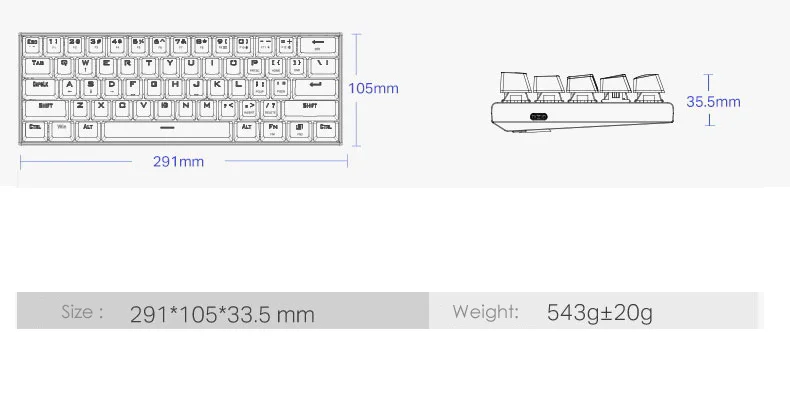 Hc2f158c2c0364fcebc1dea43719c44580 - 60 Keyboard