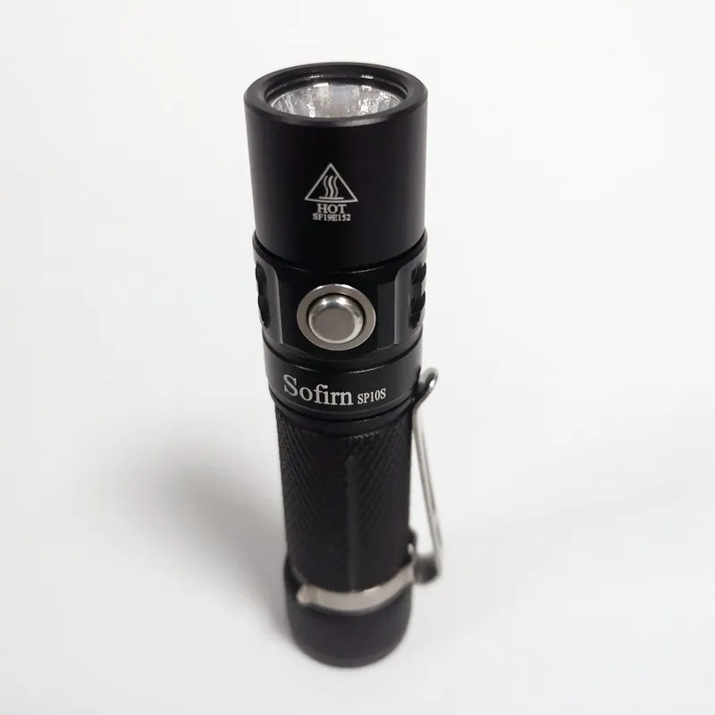Sofirn SP10S 90 CRI LH351D 800lm EDC фонарик мини-брелок для ключей AA 14500 карманный фонарь Тактический водонепроницаемый фонарь