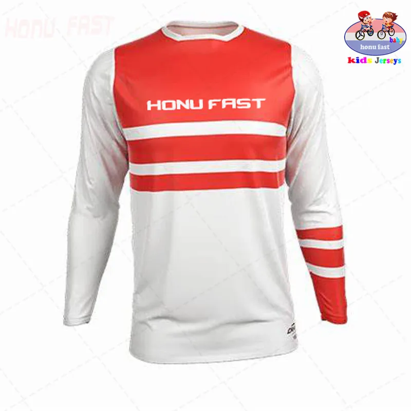 cycling jerseys 6 Детская moto крест Джерси moto Джерси быстросохнущая горные велосипедный вынос руля рубашка для детей Детский MTB футболка Майки moto Велосипеды майки - Цвет: cycling jerseys 6