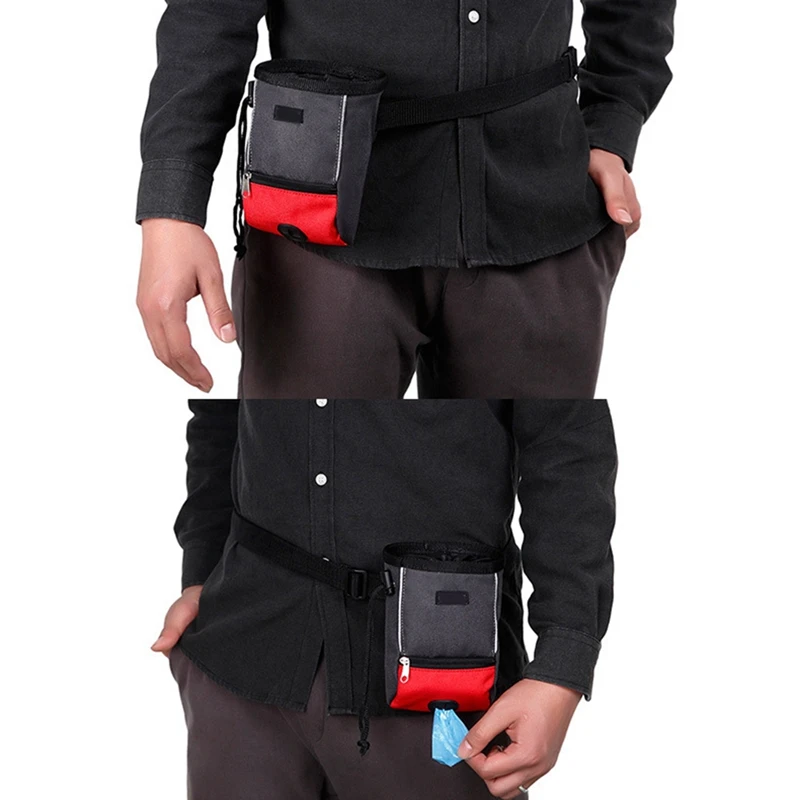 Оксфорд ткань портативный собака какашки мешок для отходов диспенсер для домашних животных открытый дрессировка собак аксессуары