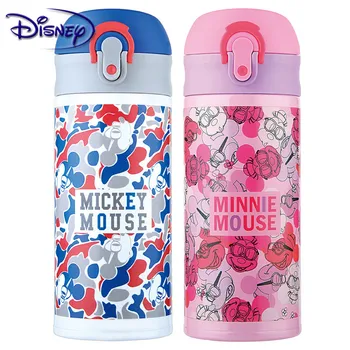 

Disney Stainless Steel Children's Insulation Cup Creative Portable Kettle Cartoon Mickey Kids Student Drinking Cup