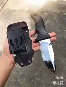 

2019 Latest folding knife A2 blade G10 handle BLACK tactical outdoor camping Survival Hunting Pocket Knife EDC hand tool