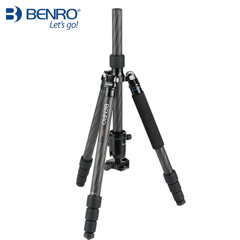 

Tripod Carbon Fiber Tripods Flexible Monopod For Camera With V2 Ball Head Max Loading 18kg DHL Free Shipping Benro C2282TV2