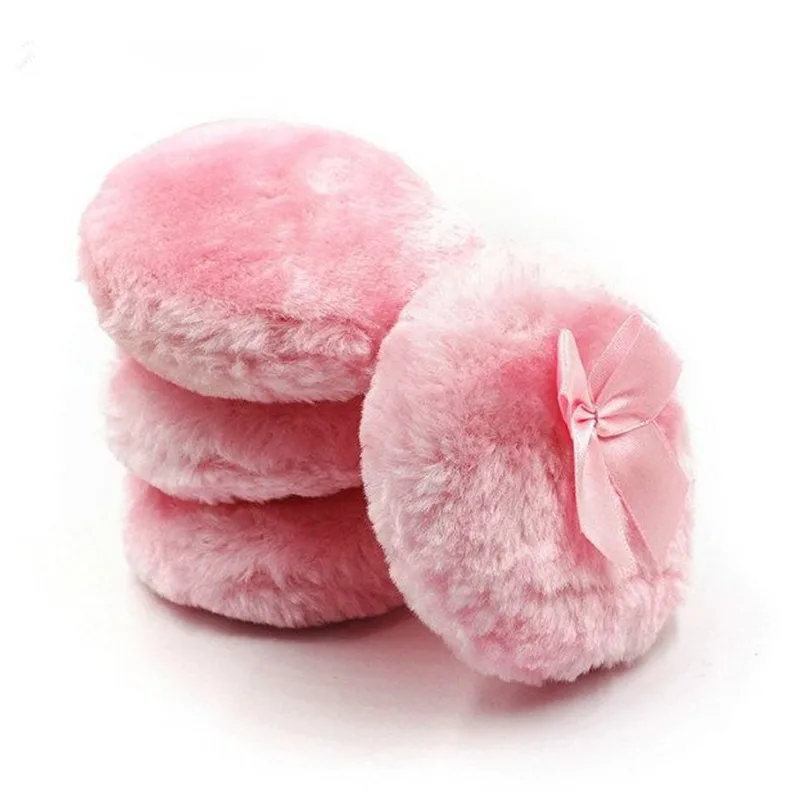 5pcs Makeup Foundation Sponge Round Shape Facial Face Body Loose Powder Puff Soft Cosmetic Sponge Puff Large Size 2